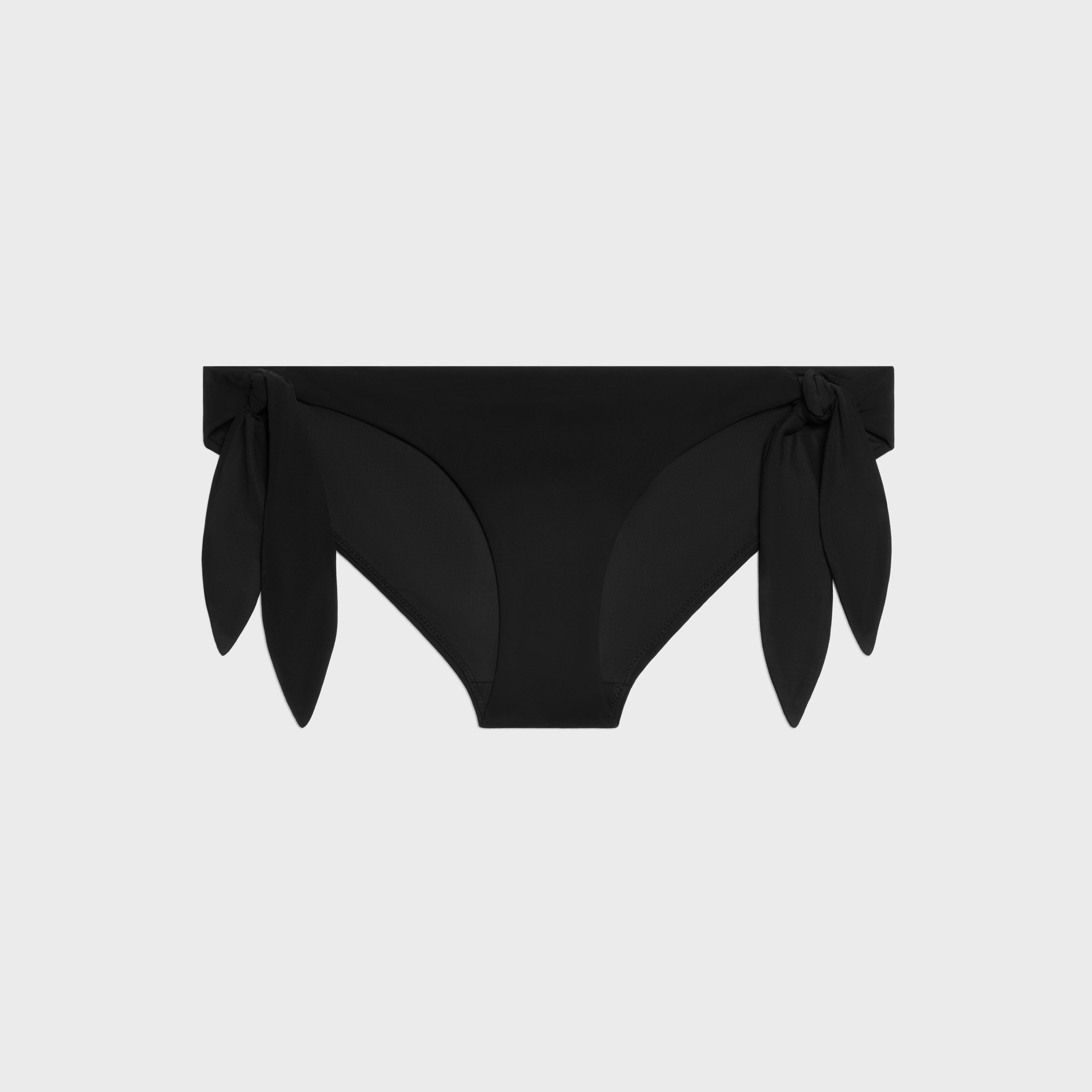 SWIMSUIT BOTTOM IN MATTE JERSEY - BLACK | CELINE
